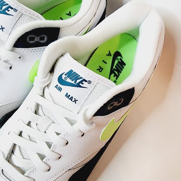 Nike Air Max 90/1 Spruce Lime White New Size 12 AJ7695-103 - Picture 11 of 12